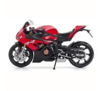 Modelo a Escala de Moto Miniatura De Colección 1/12 para BMW S1000RR, Modelo Carreras Metal Fundido A Presión(Rosso)