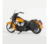 Modelo a Escala de Moto Modelo Motocicleta A Escala 1:18 Portátil Carreras Dedo Simulación Juguetes Colección para Harley para Davidson 2023 para Heritage Classic
