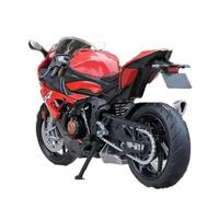 Modelo a Escala de Moto Moto De Juguete Metal Fundido A Presión, Modelo Carreras para Superdeportivo Miniatura Colección, Regalo A Escala 1/12 para BMW S1000RR RMZ para Ciudad(Rosso)