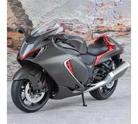 Modelo a escala de moto Para SUZUKI Para HAYABUSA, Simulación De Aleación 1:9, Modelo Motocicleta Juguete(Nero)
