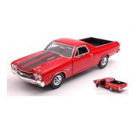 Modelo a escala de MotorMax compatible con Chevrolet EL Camino SS 396 1970 R