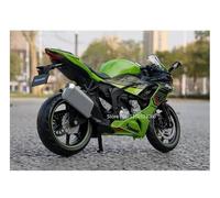 Modelo a Escala Modelo De Motocicleta A Escala 1/12, Portátil, Carreras, Dedo, Simulación, Juguetes Colección para Kawasaki para Ninja ZX-6R(Vert)