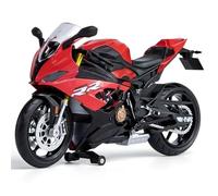 Modelo a Escala Modelo De Motocicleta A Escala 1:12, Portátil, Carreras, Dedo, Simulación, Juguetes Colección para BMW S1000RR S 1000RR S1000 RR(Rosso)