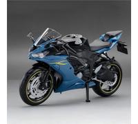 Modelo a Escala Modelo De Motocicleta Carreras A Escala 1:12, Aleación Fundida A Presión, Juguete Colección, Miniatura, Decoración del Hogar para Kawasaki para Ninja ZX-6R(BLU)