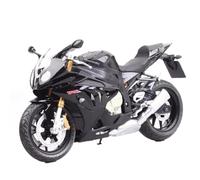 Modelo a Escala Moto De Juguete Metal Fundido A Presión para Carreras para Superdeportivos para Deportes Regalo Colección En Miniatura 1:12 para BMW S1000RR 2009(Nero)