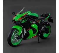 Modelo a Escala Simulación De Aleación 1:9 para Kawasaki ZX-10R, Modelo Motocicleta Carreras, Fundida A Presión, Juguete Colección, Miniatura, Decoración para El Hogar(Vert)