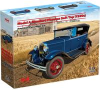 Modelo A Estándar Phaeton Suave Top 1930 Samerican Passenger Coche 1:24 Kit Icm