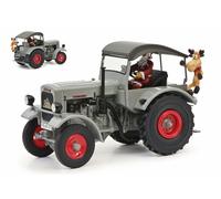 MODELO AGRÍCOLA ESTÁTICO SCHUCO TRACTOR DEUTZ M417 MODELISMO ESCALA 1:32