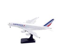Modelo Aleación del A380 F-HPJA Air France Escala 1:400 Juguete Coleccionable Estático Recuerdo De Exhibición Estática Aficionados Militares