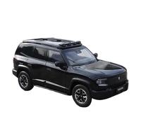 Modelo aleación fundida a presión para el SUV Changan G318 Azul Oscuro Escala 1:18 colección decoración para el hogar.(Black)