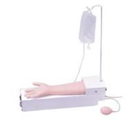 Modelo Anatómico de Brazo para Entrenamiento en Punción Arterial, Sistema Rotatorio de Arteria Radial, Simulador de Cuerpo Humano para Práctica de Anatomía