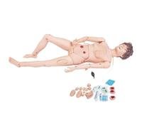 Modelo Anatómico de Enfermería para Mujer Mayor, Cuerpo Humano Desmontable con 50 Funciones de Práctica Clínica, Modelo de Anatomía Humana para Entrenamiento en Habilidades de Cuidado