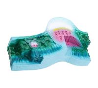 Modelo anatómico de estructura de hoja. Modelos de plantas anatómicas realistas de PVC para la enseñanza de demostración y la presentación estructural de la enseñanza de ciencias naturales