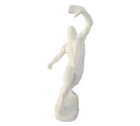 Modelo anatómico de Movimiento Muscular de Todo el Cuerpo, Modelo de anatomía de Yeso de músculo Humano, Modelo Decorativo de Yeso con Dibujo de Cabeza de Yeso, Blanco, 70cm