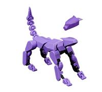 Modelo animal articulado - estatua de criatura multijunta positiva, kit de figura de bricolaje impreso en 3D, decoración de escritorio coleccionable | Regalo creativo para el tablero del coche d