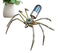 Modelo Araña Mecánica Steampunk Actividades Mecánicas de Metal 3D Hechas a