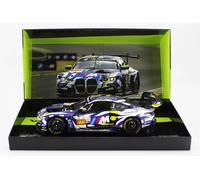 Modelo Auto 1:18 MINICHAMPS valentino rossi VR/46 BMW M4 GT3 24H Le Mans 2024