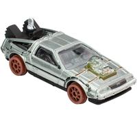 Modelo Auto Delorean Time Machine 3 Retorno Futuro Ruedas Binario 1/64