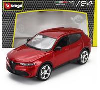 Modelo Auto Estático Burago Alfa Romeo Tonal 2023 Rojo Modelismo Escala 1/24