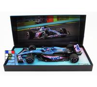 Modelo Auto Estático MINICHAMPS Alpine F1 A523 Ocon Miami Gp 2023 Escala 1/18