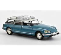 Modelo Auto Estático Norev Citroen DS 23 Break 1974 Azul Modelismo Escala 1:43