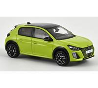 Modelo Auto Estático NOREV Peugeot 208 Gt 2024 Amarillo Modelismo Escala 1:43