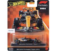 Modelo Auto Piastri Mclaren Fórmula 1 2025 Escala 1/64 8cm F1 Hot Wheels JBM25