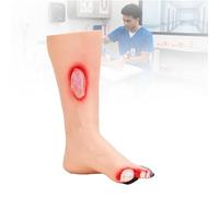 Modelo avanzado de cuidado del pie y la pierna diabéticos, modelo patológico del pie humano, guía didáctica tridimensional de podología geriátrica para aulas de medicina y enfermería,B