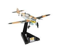Modelo avión Combate BF109G-2 a Escala 1/72 Coleccionable para exhibir Regalo Juguete para entusiastas.