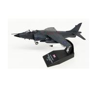 Modelo avión Fundido presión Escala 1:72 para el para Harrier AV-8B aleación para cazabombardero británico exhibición estática