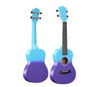 Modelo Básico De 23 Pulgadas Para Que Principiantes Toquen El Piano De Práctica De Ukelele Colorido(Purple)