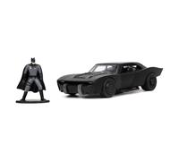 Modelo Batmóvil 2022 y Mini Figuras Batman Escala 1/32 Diecast
