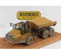 Modelo Camión Construcción Estático Caterpillar CAT745 Volquete 1/50