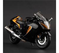 Modelo Coche De Carreras A Escala 1/12, Modelo Motocicleta A, Juguete, Decoración Interiores, Regalo Cumpleaños para Suzuki para Hayabusa 2022(Nero)