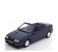 Modelo Coche estático aleación fundida presión Renault 1991 Convertible Escala 1:18 colección decoración para el hogar