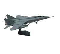 Modelo conmemorativo de Caza de aleación de simulación de Interceptor MiG-31 Foxhound a Escala 1/72 for coleccionistas.