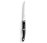 Modelo Cutco 1721 cortadora con 4 7/8 "de alto carbono hoja inoxidable y 5 1/8" Classic oscuro mango marrón (a menudo llamado "negro) en factory-sealed bolsa de plástico.