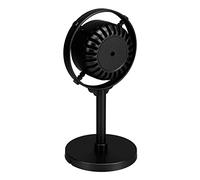 Modelo de Accesorio de Micrófono, Accesorio de Micrófono Retro Clásico Exquisita Artesanía Decoración Estilo Antiguo Plástico Alta Simulación para Fiestas de Disfraces (Negro)