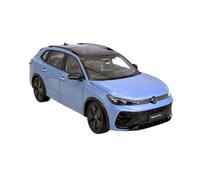 Modelo De Adorno De Aleación De Coche A Gran Escala Volkswagen Tiguan L Pro 2024 Sport Edition Escala 1:18(Blue)