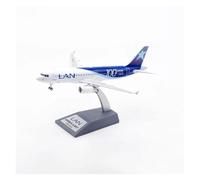 Modelo de aleación avión A320 CC-Baa a Escala 1:200 exhibición estática Recuerdo Coleccionable Juego de Pasatiempos en Miniatura