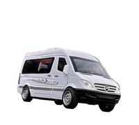 Modelo De Aleación De Fundición A Presión 1:32 para Mercedes Benz Spent MPV Colección Conmemorativa De Simulación De Sonido Y Luz(White)