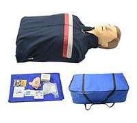 Modelo de anatomía Modelo de Esqueleto Anatomía RCP Primeros Auxilios Modelo de Cuerpo de Maniquí, Maniquí de Goma para Enseñar Simulador de Reanimación Cardiopulmonar Media Longitud Humana