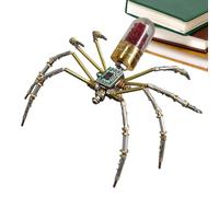 Modelo de araña de metal, juego de habilidad mecánica hecho a mano, modelo de robot, araña, maqueta, para actividades escolares, trabajo en grupo, tiempo familiar, tiempo libre, celebraciones, fiestas