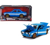 Modelo De Auto Ford Escort 1974 Brian FURIOUS 20cm Escala 1:24 Original JADA