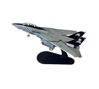 Modelo De Avión 1/100 para La Marina De Los EE. UU. Grumman F-14A Modelo De Avión De Combate Modelo De Avión De Metal Modelo De Avión Militar Colección (Color : A)