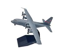 Modelo de avión 1/200 para EE. UU. Lockheed C-130 Hercules Avión de transporte Avión de metal fundido a presión Modelo de avión militar Regalo de colección exquisito