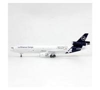 Modelo de avión 1/400 para avión Lufthansa McDonnell Douglas MD-11F D-ALCC Modelo de avión de carga adecuado para colección, regalo de colección exquisita