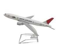 Modelo de avión 16 CM para Ana Tortuga Pintada Airbus A380 Modelo De Avión De Metal Fundido A Presión Modelo De Avión Ana Regalo para Niños(Japan Airlines B777)
