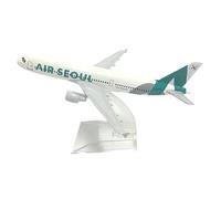 Modelo de avión 16 Cm para Lufthansa Airbus A340 Airbus Modelo Avión 1:400 Modelo Estático De Avión De Metal Fundido Presión Regalo Exhibición(579)