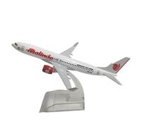 Modelo de avión 16 Cm para Malindo Boeing 737 Modelo De Avión De Aleación De Metal Fundido A Presión 1:400 Modelo De Avión Juguete para Regalo